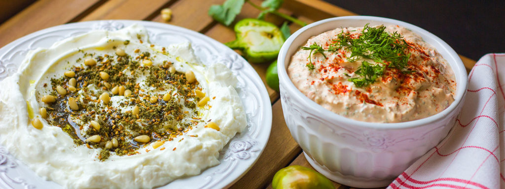 Image shows Homemade Labneh