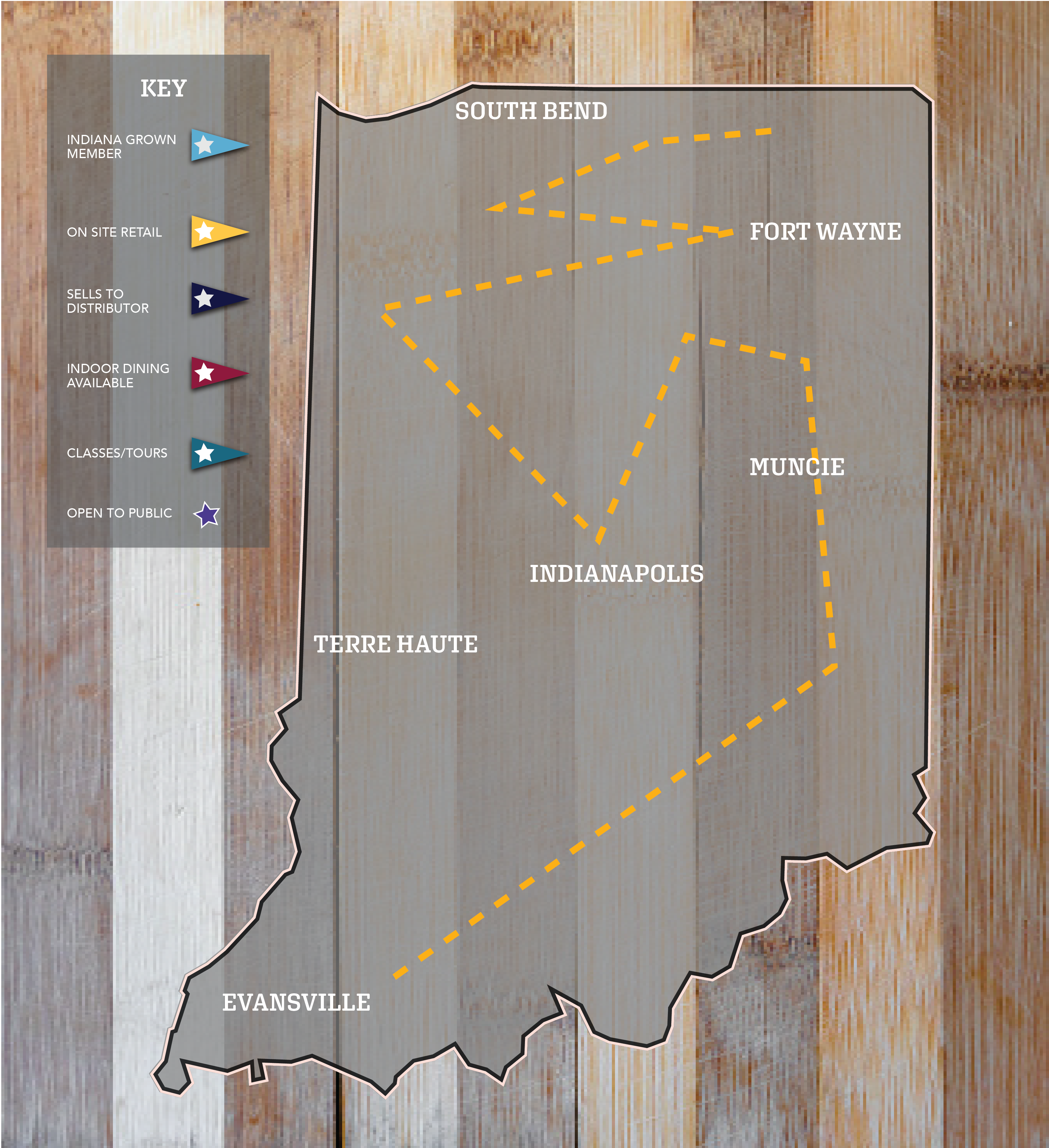 2024 Cheese Trail Map