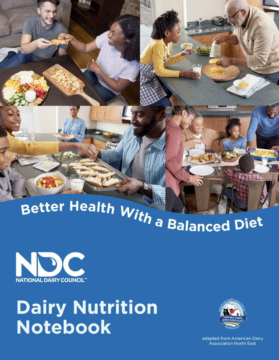 Dairy Nutrition Notebook Better Health With a Balanced Diet