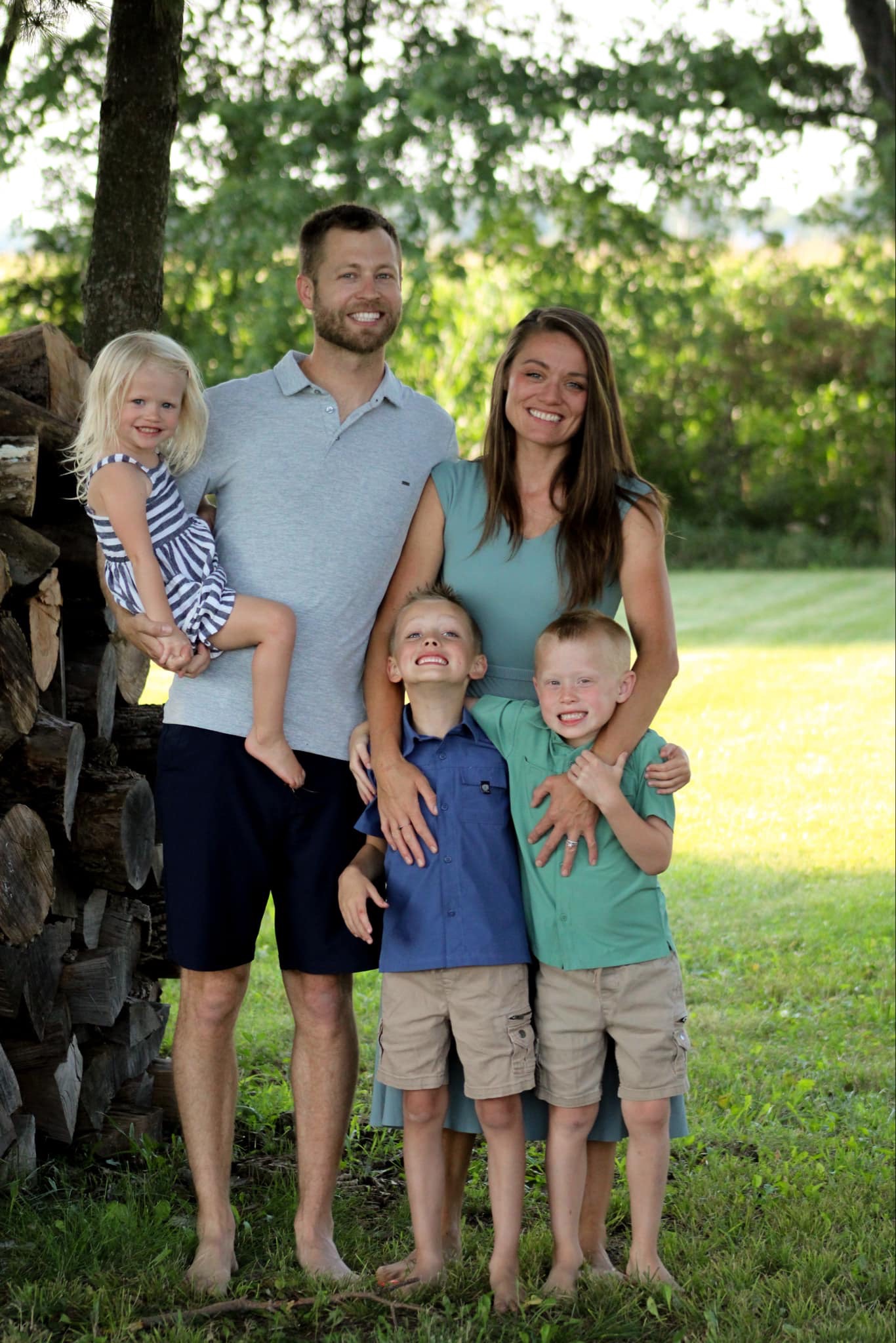 Meet Indiana Dairy Farmers 8 ADAI Meet Dairy Farmer emily hoeing