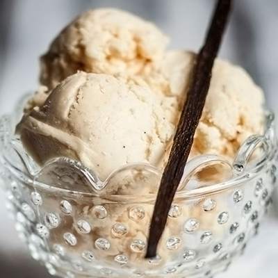 ADAI Recipes Square Image Dads famous Homemade Vanilla Ice Cream