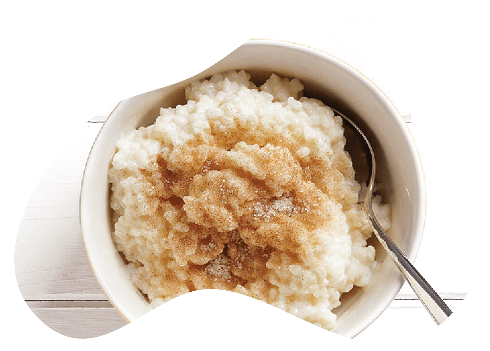 ADAI Recipes cow spot moms rice pudding