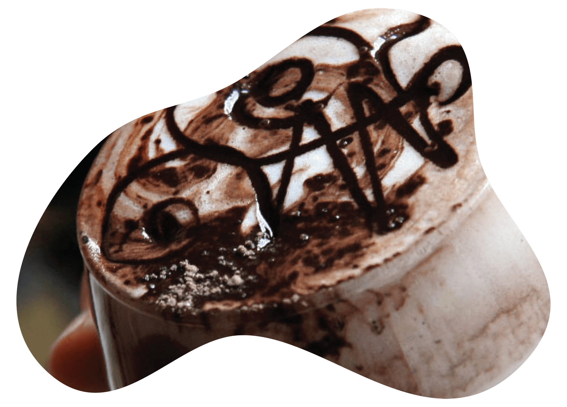 ADAI Recipes cow spot xtreme chocolate frappe