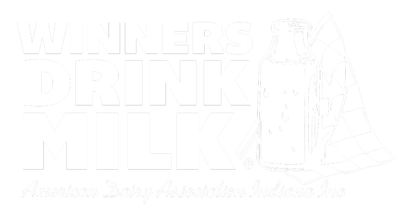 Milk Tradition 1 ADAI Winner Drink Milk logo with flag white