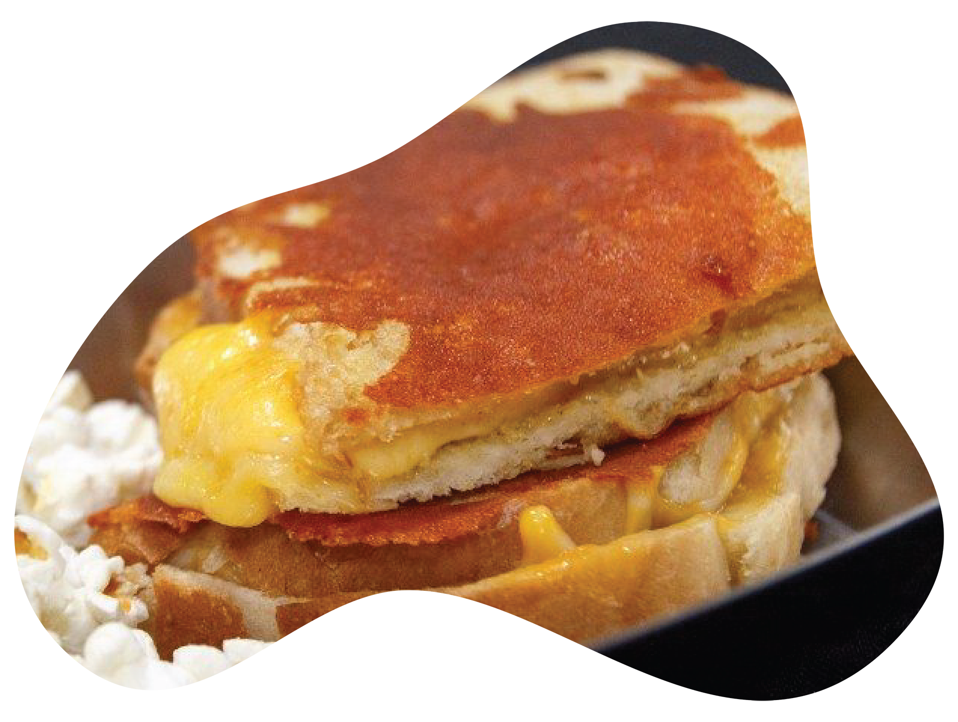 ADAI Recipe Cowspot Inside Out Grilled Cheese